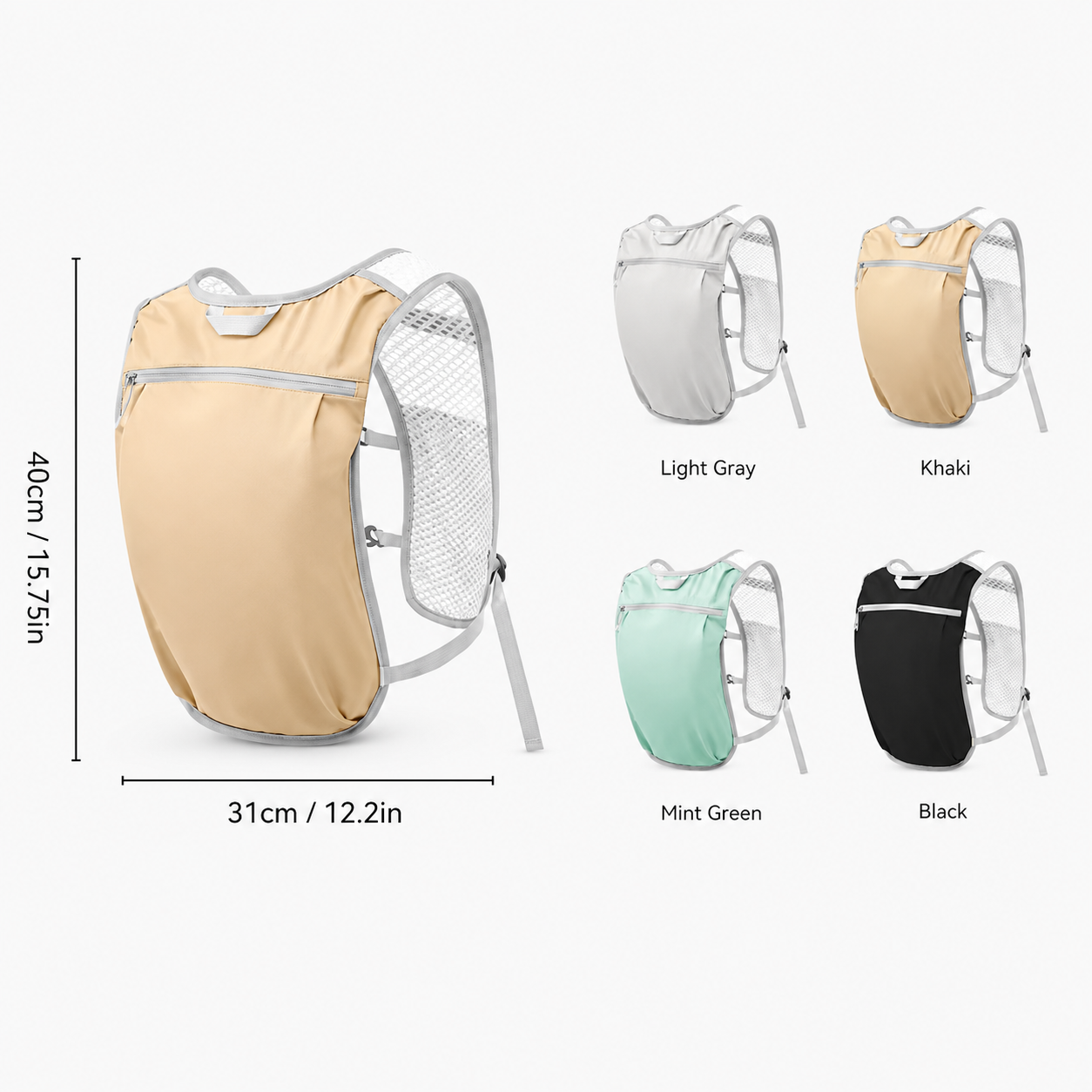 2Peak Lightweight Breathable Running Vest